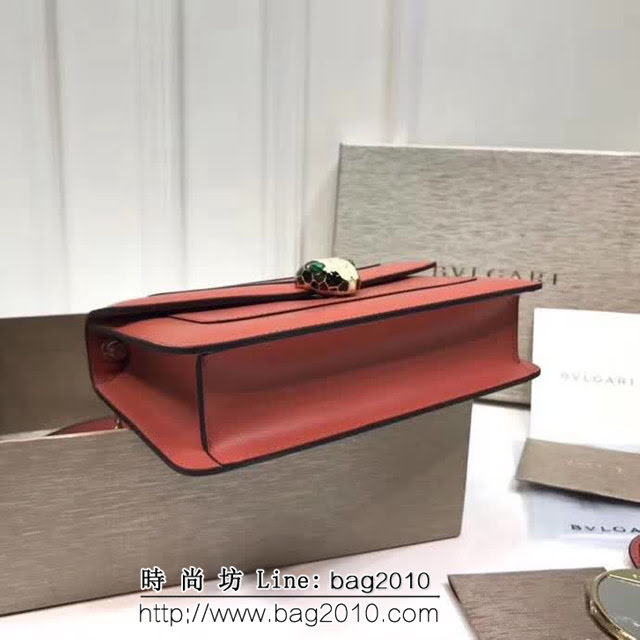 BVLGARI寶格麗 專櫃新款 蛇頭扣環 單層蛇頭包 鏈條單肩斜挎包 B39174 FYD1324